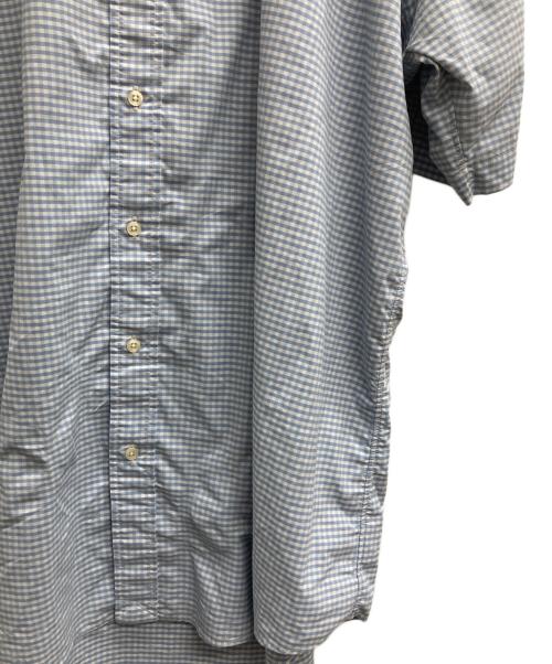 RALPH LAUREN（ラルフローレン）RALPH LAUREN (ラルフローレン) ギンガムチェックシャツ スカイブルー サイズ:2XLの古着・服飾アイテム