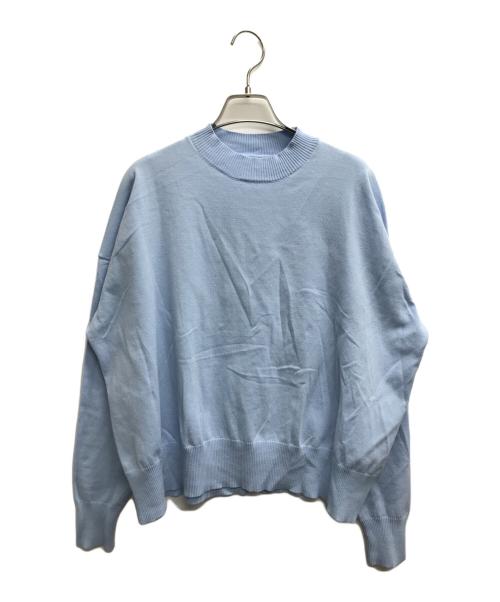 journal standard luxe（ジャーナルスタンダード ラックス）journal standard luxe (ジャーナルスタンダード リュクス) ドライテンジク クルーネックプルオーバー スカイブルー サイズ:表記なしの古着・服飾アイテム