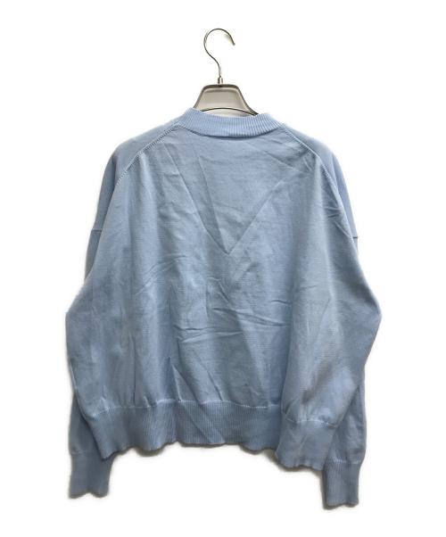 journal standard luxe（ジャーナルスタンダード ラックス）journal standard luxe (ジャーナルスタンダード リュクス) ドライテンジク クルーネックプルオーバー スカイブルー サイズ:表記なしの古着・服飾アイテム