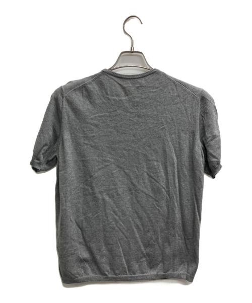 Cruciani（クルチアーニ）CRUCIANI (クルチアーニ) 半袖ニット グレー サイズ:46の古着・服飾アイテム
