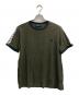 FRED PERRY（フレッドペリー）の古着「サイドラインTシャツ」｜オリーブ