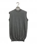 ENFOLDエンフォルド）の古着「ノースリーブニット」｜グレー
