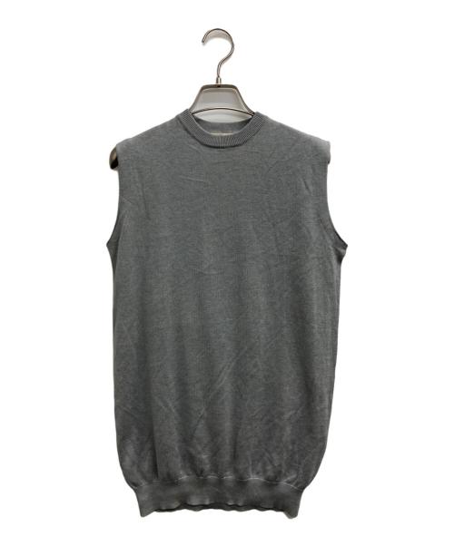 ENFOLD（エンフォルド）ENFOLD (エンフォルド) ノースリーブニット グレー サイズ:38の古着・服飾アイテム