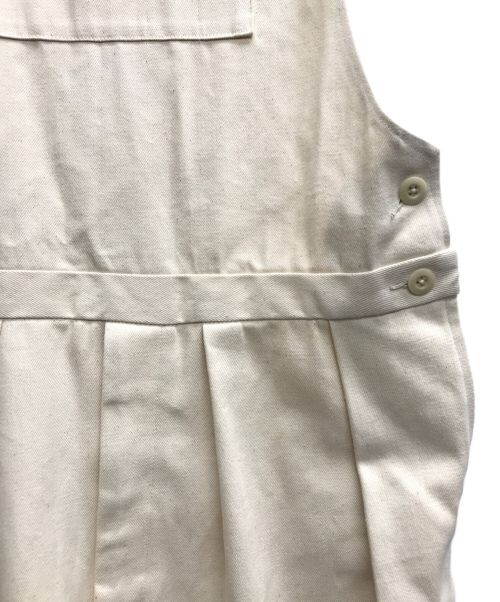 NEAT（ニート）NEAT (ニート) コットンオーバーオール アイボリー サイズ:Lの古着・服飾アイテム