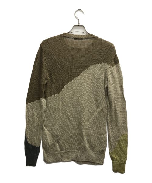 ROBERTO COLLINA（ロベルトコリーナ）ROBERTO COLLINA (ロベルトコリーナ) LINEN 4COL C/N ニット / リネン オリーブ サイズ:Freeの古着・服飾アイテム