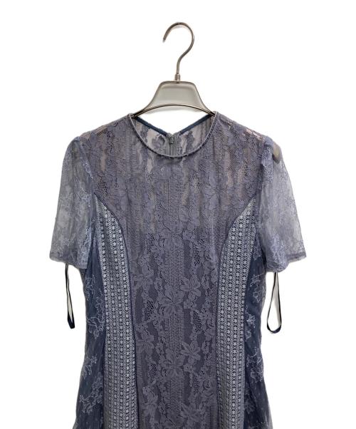 LAGUNA MOON（ラグナムーン）LAGUNA MOON (ラグナムーン) LADYナローレースマキシワンピース(レディナローレースマキシワンピース) ラベンダー サイズ:Sの古着・服飾アイテム