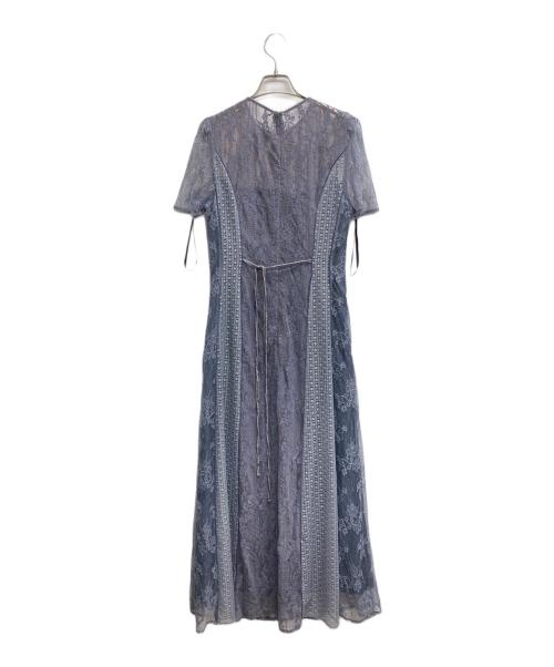 LAGUNA MOON（ラグナムーン）LAGUNA MOON (ラグナムーン) LADYナローレースマキシワンピース(レディナローレースマキシワンピース) ラベンダー サイズ:Sの古着・服飾アイテム