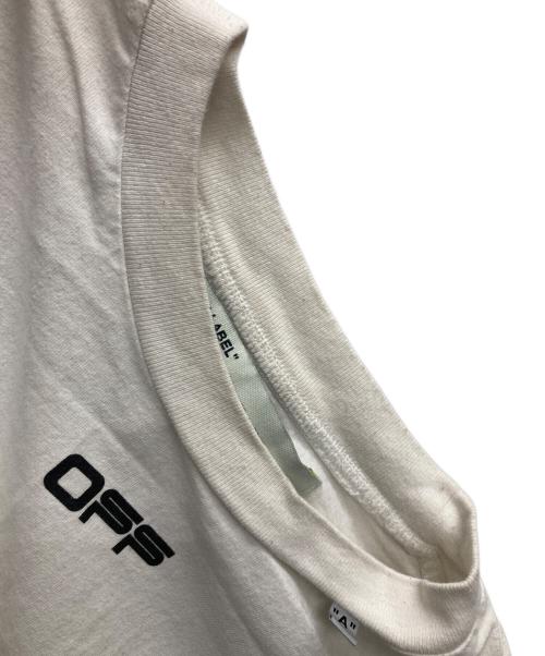 OFFWHITE（オフホワイト）OFFWHITE (オフホワイト) CARAVAGGIO ARROW S/S SLIM TEE ホワイト サイズ:Lの古着・服飾アイテム