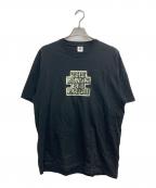 THE BLACK EYE PATCHブラックアイパッチ）の古着「ロゴプリントTシャツ」｜ブラック