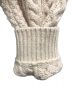 中古・古着 CLANE (クラネ) ASYMMETRY CABLE KNIT/アシンメトリー ケーブル ニット アイボリー サイズ:2：6000円