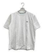 LACOSTE×BEAMSラコステ×ビームス）の古着「別注 ロゴTシャツ」｜ホワイト