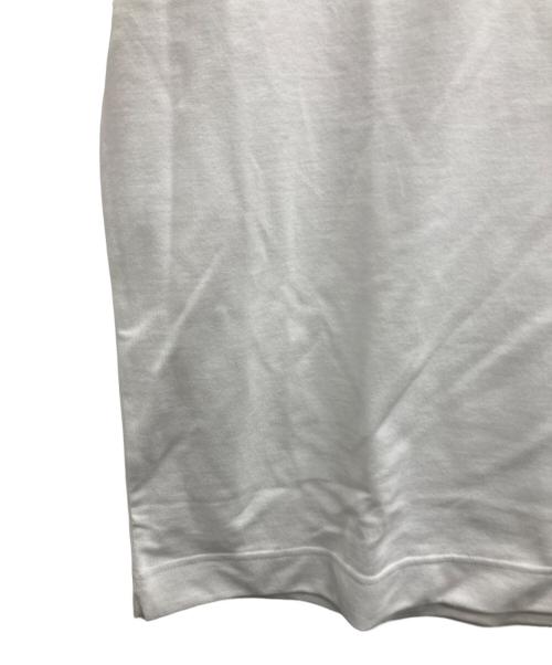 LACOSTE（ラコステ）LACOSTE (ラコステ) BEAMS (ビームス) 別注 ロゴTシャツ ホワイト サイズ:S 未使用品の古着・服飾アイテム