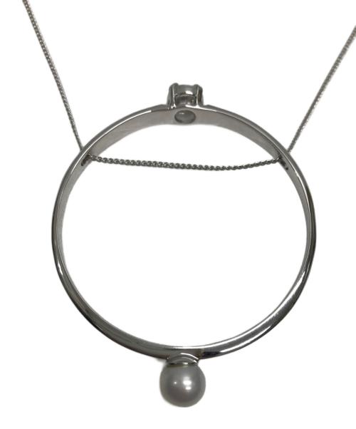 Maison Margiela（メゾンマルジェラ）Maison Margiela (メゾンマルジェラ) リングネックレス シルバーの古着・服飾アイテム