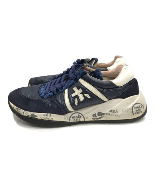PREMIATA（プレミアータ）PREMIATA (プレミアータ) ローカットスニーカー ネイビー サイズ:38の古着・服飾アイテム
