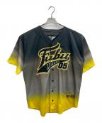 FUBUフブ）の古着「ベースボールシャツ」｜ブラック