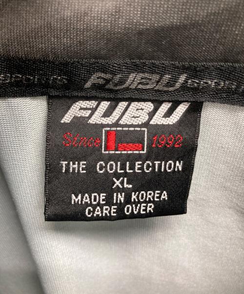 FUBU（フブ）FUBU (フブ) ベースボールシャツ ブラック サイズ:XLの古着・服飾アイテム