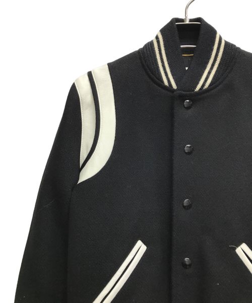 Saint Laurent Paris（サンローランパリ）Saint Laurent Paris (サンローランパリ) テディジャケット ブラック サイズ:34の古着・服飾アイテム