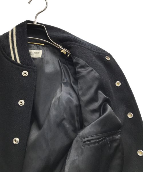 Saint Laurent Paris（サンローランパリ）Saint Laurent Paris (サンローランパリ) テディジャケット ブラック サイズ:34の古着・服飾アイテム