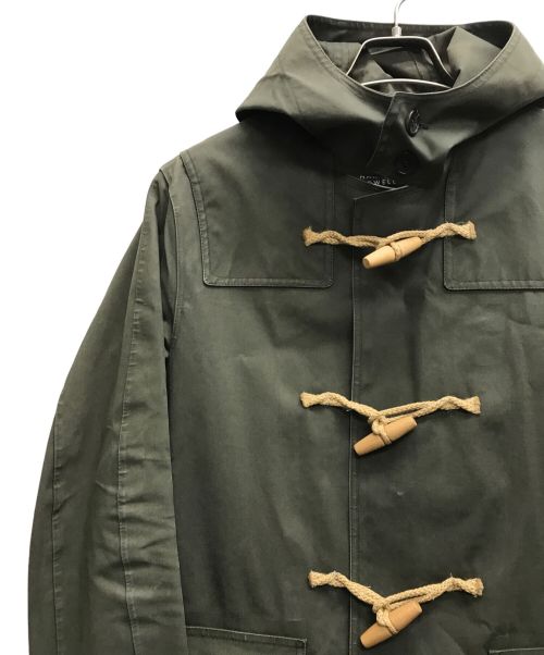 MARGARET HOWELL（マーガレットハウエル）MARGARET HOWELL (マーガレットハウエル) MACKINTOSH (マッキントッシュ) ゴム引きダッフルコート カーキ サイズ:Sの古着・服飾アイテム