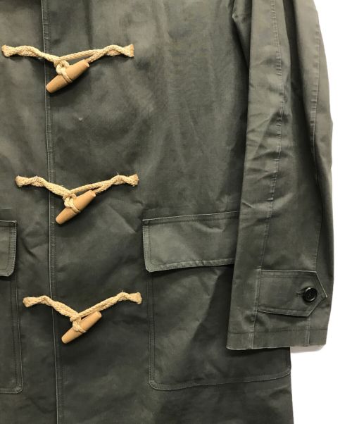 MARGARET HOWELL（マーガレットハウエル）MARGARET HOWELL (マーガレットハウエル) MACKINTOSH (マッキントッシュ) ゴム引きダッフルコート カーキ サイズ:Sの古着・服飾アイテム