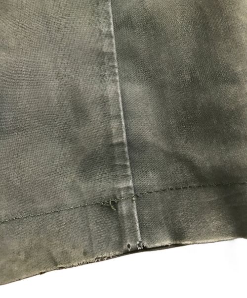 MARGARET HOWELL（マーガレットハウエル）MARGARET HOWELL (マーガレットハウエル) MACKINTOSH (マッキントッシュ) ゴム引きダッフルコート カーキ サイズ:Sの古着・服飾アイテム