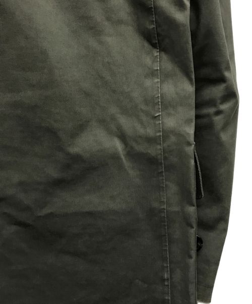 MARGARET HOWELL（マーガレットハウエル）MARGARET HOWELL (マーガレットハウエル) MACKINTOSH (マッキントッシュ) ゴム引きダッフルコート カーキ サイズ:Sの古着・服飾アイテム