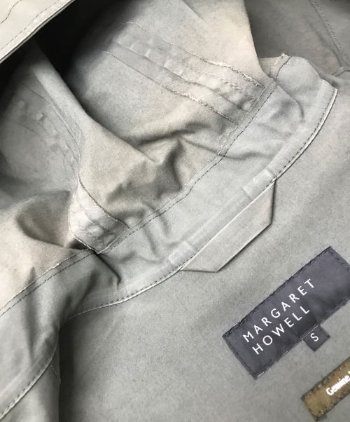 MARGARET HOWELL（マーガレットハウエル）MARGARET HOWELL (マーガレットハウエル) MACKINTOSH (マッキントッシュ) ゴム引きダッフルコート カーキ サイズ:Sの古着・服飾アイテム