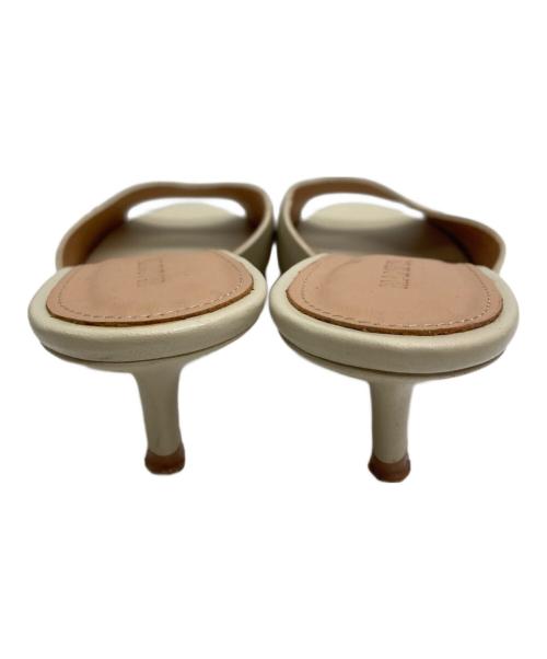 MANITA（マニータ）MANITA (マニータ) ミュール アイボリー サイズ:23の古着・服飾アイテム