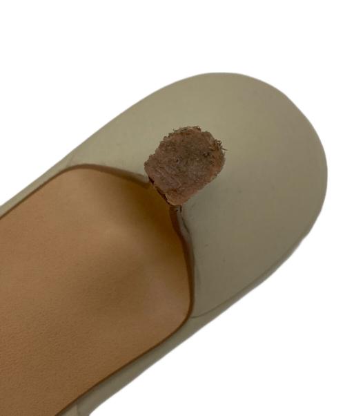 MANITA（マニータ）MANITA (マニータ) ミュール アイボリー サイズ:23の古着・服飾アイテム