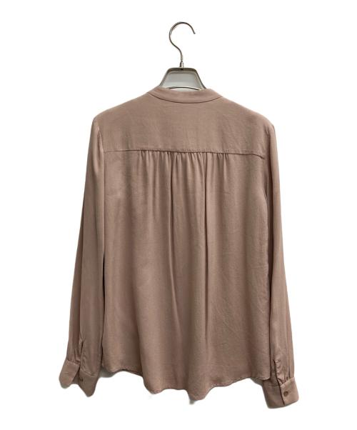theory（セオリー）theory (セオリー) シルクブラウス ピンク サイズ:Pの古着・服飾アイテム