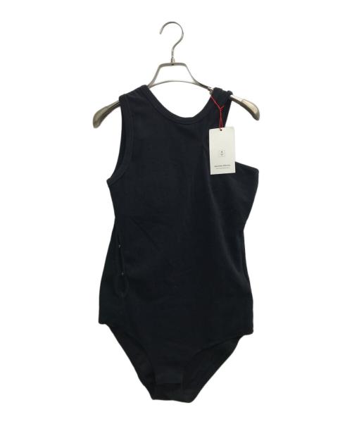 MAISON SPECIAL（メゾンスペシャル）MAISON SPECIAL (メゾンスペシャル) アシメパイルボディスーツ ブラック サイズ:Freeの古着・服飾アイテム