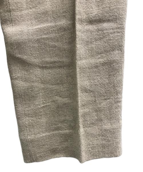 CHAOS（カオス）Chaos (カオス) リネンパンツ ベージュ サイズ:38の古着・服飾アイテム