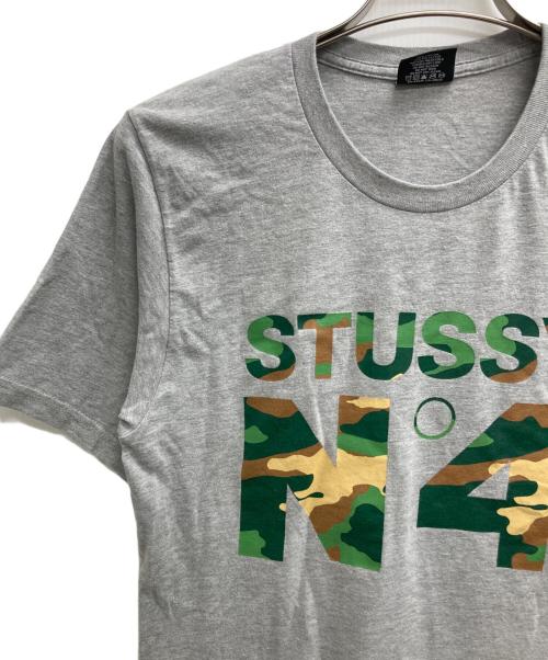 stussy（ステューシー）stussy (ステューシー) N4 CAMO TEE グレー サイズ:Sの古着・服飾アイテム