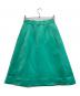 KUMIKYOKU（クミキョク）の古着「GEMINIサテン スカート / ジェミニ」｜グリーン