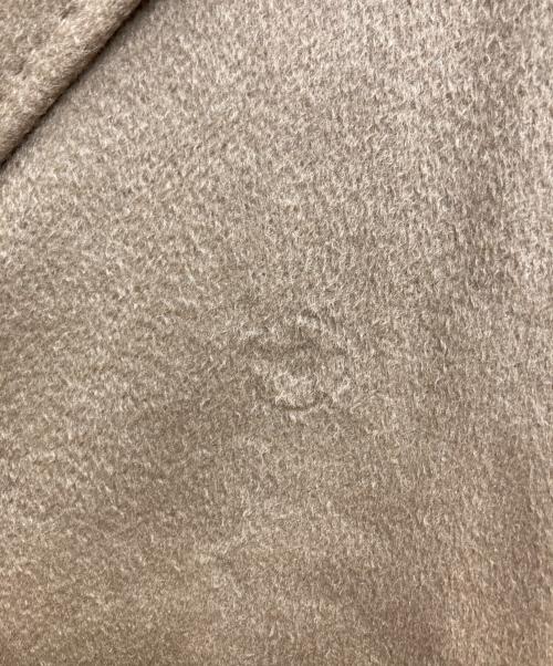 MaxMara（マックスマーラ）MaxMara (マックスマーラ) ベルテッドカシミヤガウンコート ベージュ サイズ:38の古着・服飾アイテム