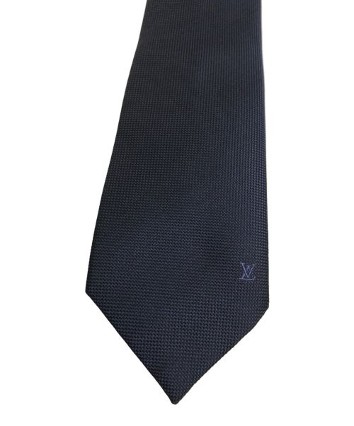 LOUIS VUITTON（ルイ ヴィトン）LOUIS VUITTON (ルイ ヴィトン) クラヴァット LV アーカイブ ネイビー サイズ:記載無しの古着・服飾アイテム
