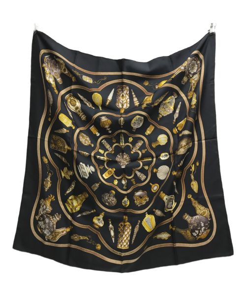 HERMES（エルメス）HERMES (エルメス) カレ90 ブラックの古着・服飾アイテム