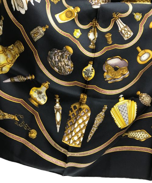 HERMES（エルメス）HERMES (エルメス) カレ90 ブラックの古着・服飾アイテム