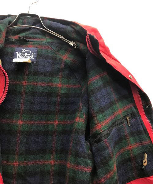 WOOLRICH（ウールリッチ）WOOLRICH (ウールリッチ) マウンテンパーカー レッド サイズ:Lの古着・服飾アイテム