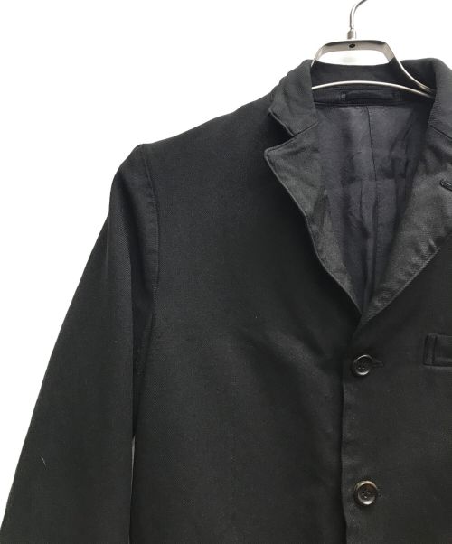 COMME des GARCONS HOMME（コムデギャルソン オム）COMME des GARCONS HOMME (コムデギャルソン オム) 縮絨加工3Bジャケット ブラック サイズ:XSの古着・服飾アイテム