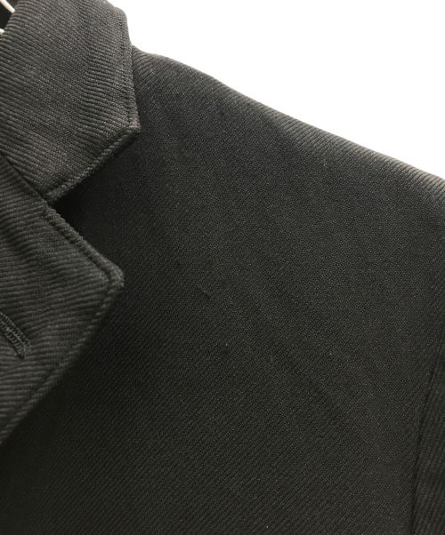 COMME des GARCONS HOMME（コムデギャルソン オム）COMME des GARCONS HOMME (コムデギャルソン オム) 縮絨加工3Bジャケット ブラック サイズ:XSの古着・服飾アイテム