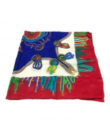 LOEWE（ロエベ）の古着「シルクスカーフ」｜マルチカラー