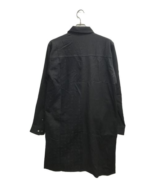NO ID.（ノーアイディー）NO ID. (ノーアイディー) チェンジングチェーンロングSH シャツ ブラック サイズ:Freeの古着・服飾アイテム