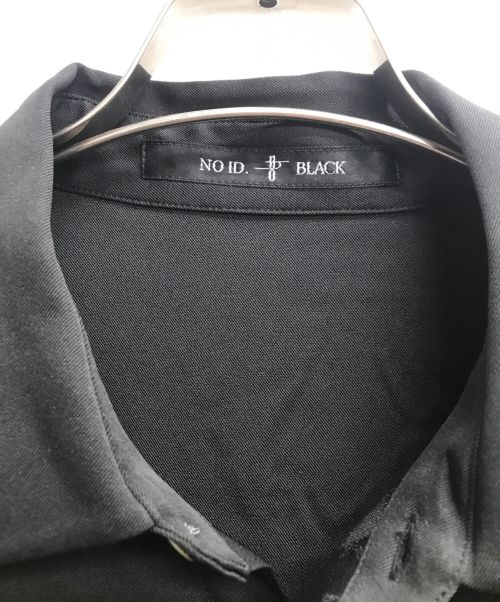 NO ID.（ノーアイディー）NO ID. (ノーアイディー) チェンジングチェーンロングSH シャツ ブラック サイズ:Freeの古着・服飾アイテム