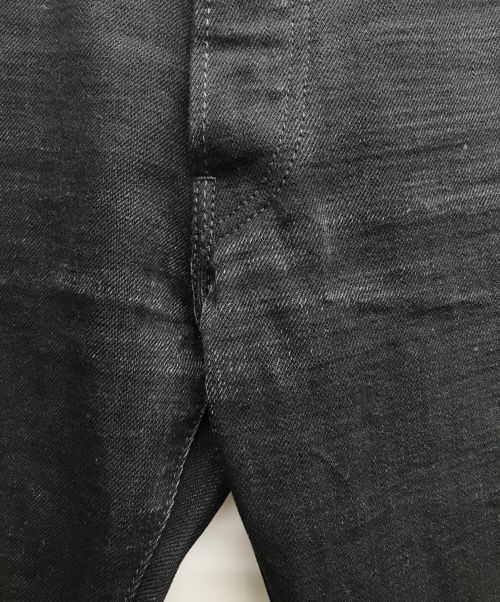 BURGUS PLUS（バーガスプラス）BURGUS PLUS (バーガスプラス) デニムパンツ ブラック サイズ:86cmの古着・服飾アイテム