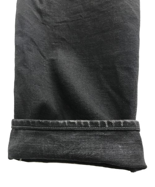 BURGUS PLUS（バーガスプラス）BURGUS PLUS (バーガスプラス) デニムパンツ ブラック サイズ:86cmの古着・服飾アイテム