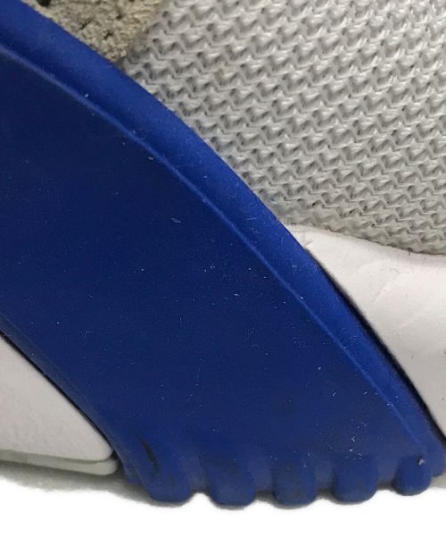 Onitsuka Tiger（オニツカタイガー）Onitsuka Tiger (オニツカタイガー) BIG LOGO TRAINER 2.0 ホワイト×ブルー サイズ:25.5の古着・服飾アイテム