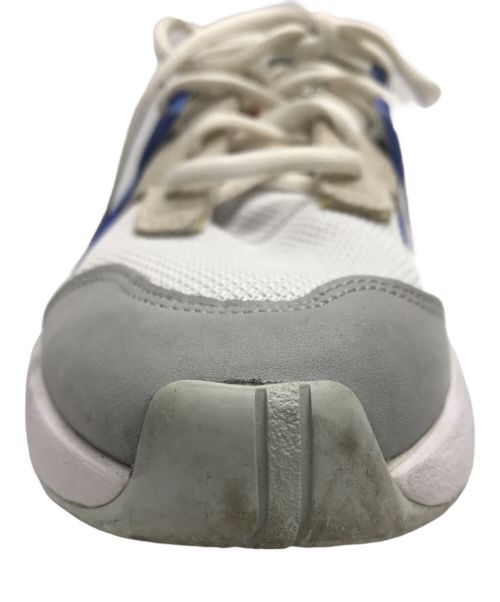 Onitsuka Tiger（オニツカタイガー）Onitsuka Tiger (オニツカタイガー) BIG LOGO TRAINER 2.0 ホワイト×ブルー サイズ:25.5の古着・服飾アイテム