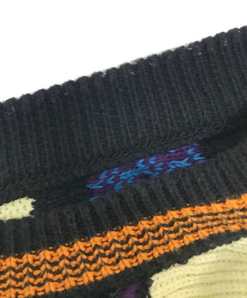 Coogi（クージー）Coogi (クージー) 3Dニット マルチカラー サイズ:Mの古着・服飾アイテム