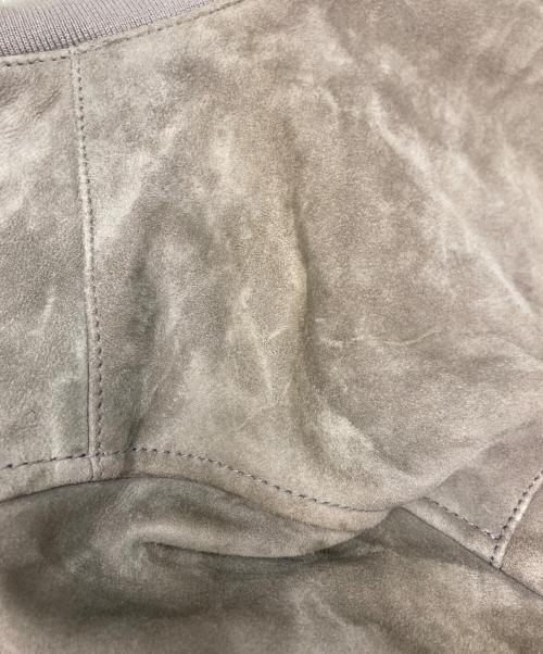 ALL SAINTS（オールセインツ）ALL SAINTS (オールセインツ) KEMBLE SUEDE BOMBER グレー サイズ:Sの古着・服飾アイテム